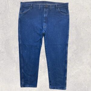 Men’s Rustler Blue Jeans - Size 48x30